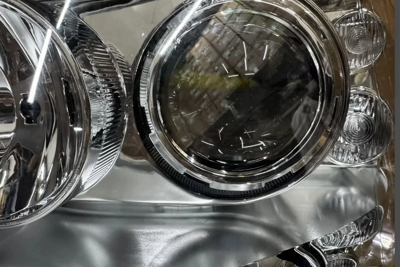 Фары Volkswagen Т5 с Bi-led модулем 03-09 г.в - миниатюра 5