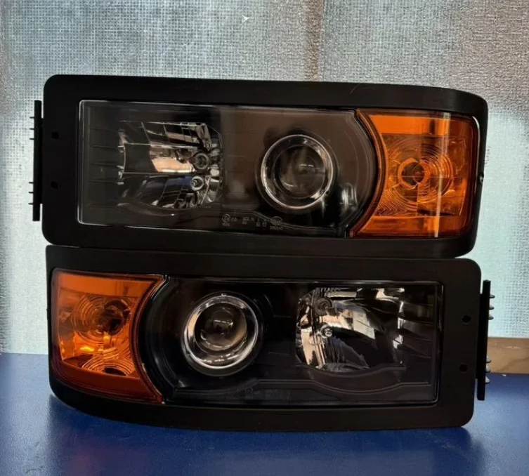 Фары Bi LED на ман F2000 (командор) - изображение 1