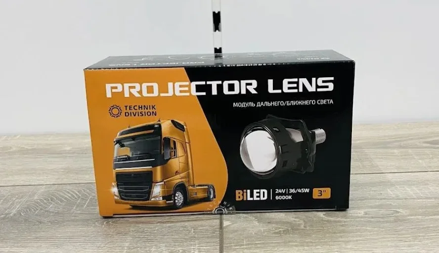 Фары на Isuzu NLR85 с Bi-led модулем 1 шт. в наличии - миниатюра 4