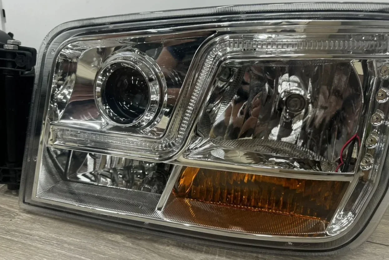 Фары на shacman х3000 с Bi-led - миниатюра 3