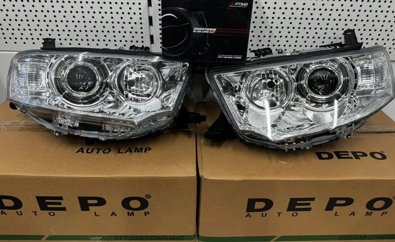 Фары на mitsubishi pajero sport с Biled модулем - изображение 1