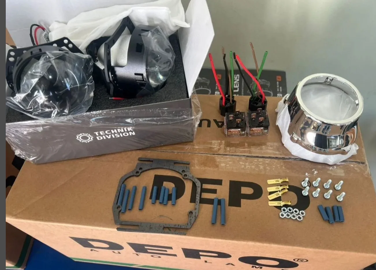 Установочный комплект Bi LED модулей MAN - миниатюра 5
