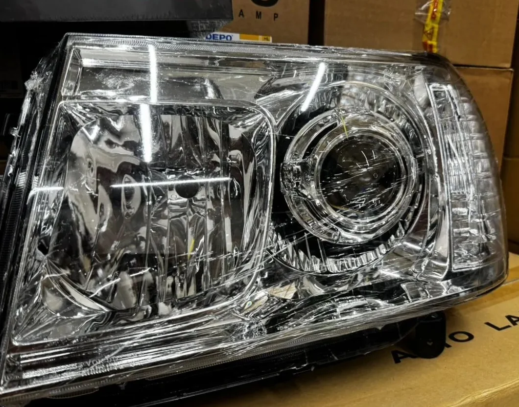 Фары на Toyota Land Cruiser 100 с Bi-Led - миниатюра 3