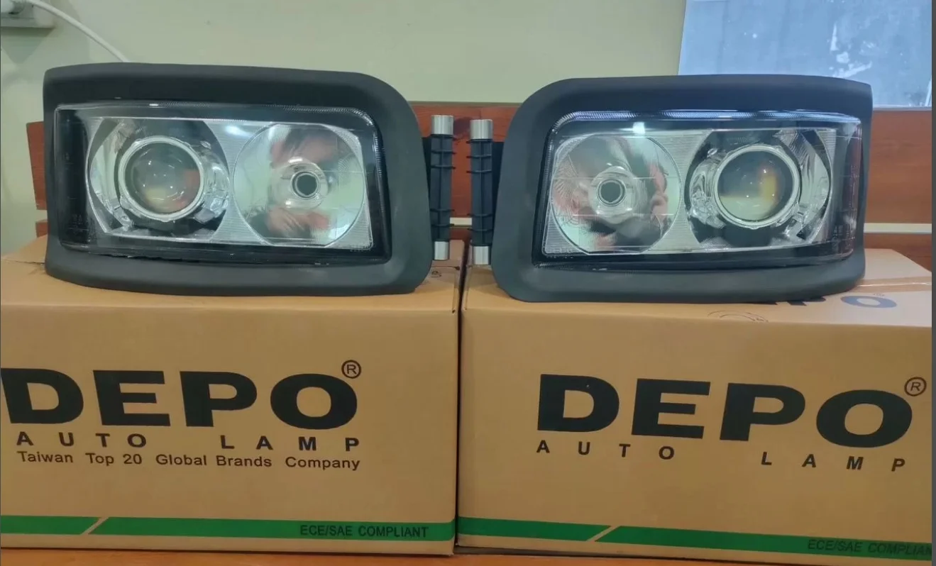 Фара ман тга BI-LED левая/правая Depo - миниатюра 2