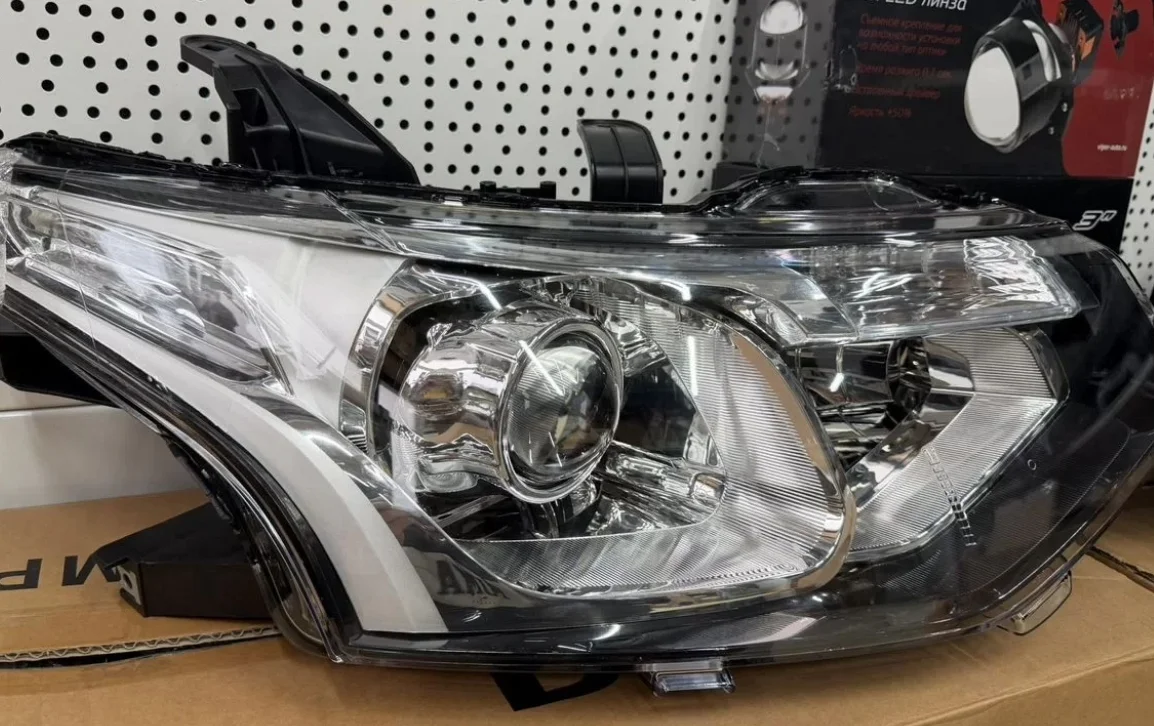 Фары Mitsubishi Outlander 12-15 г.в. с Bi-led - миниатюра 2
