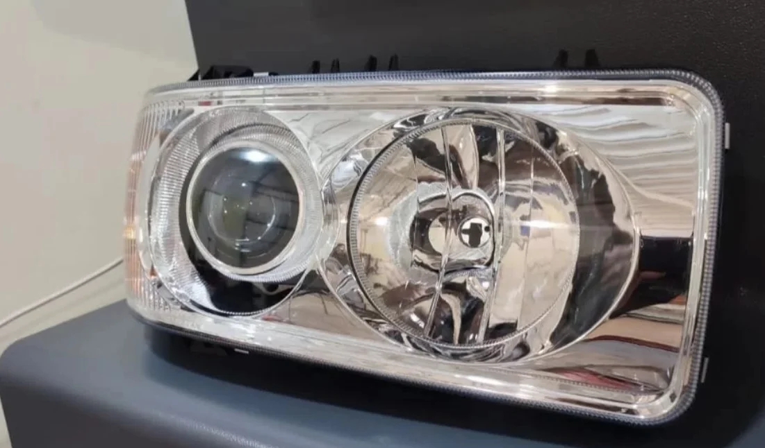 Фары bi LED линзы даф 95/105 левая/правая Depo - миниатюра 5