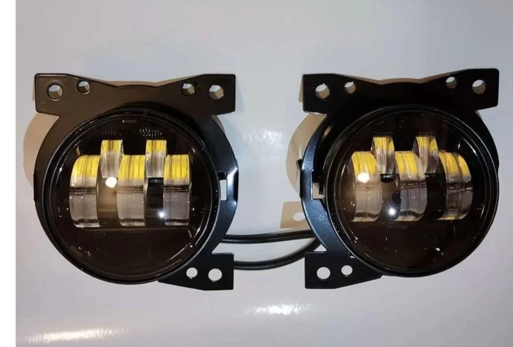 DAF XF105, LED противотуманные фары в штатные мест - миниатюра 4