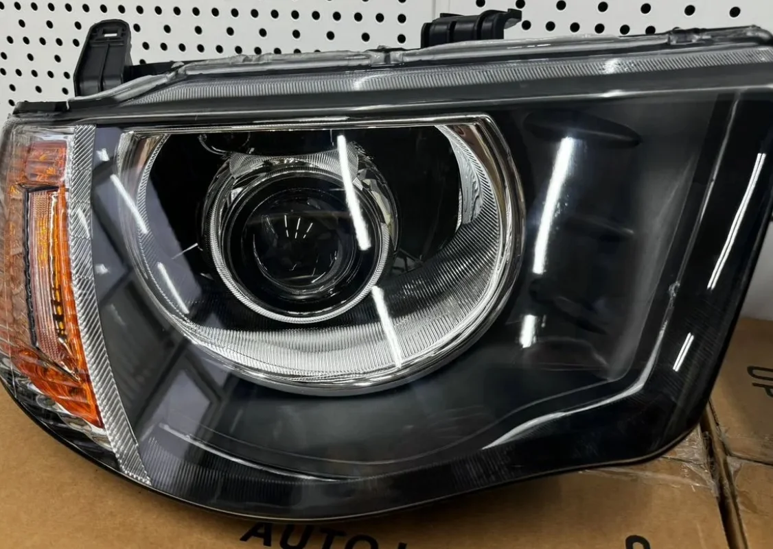 Фары на Mitsubishi L200 с Bi-led - миниатюра 4