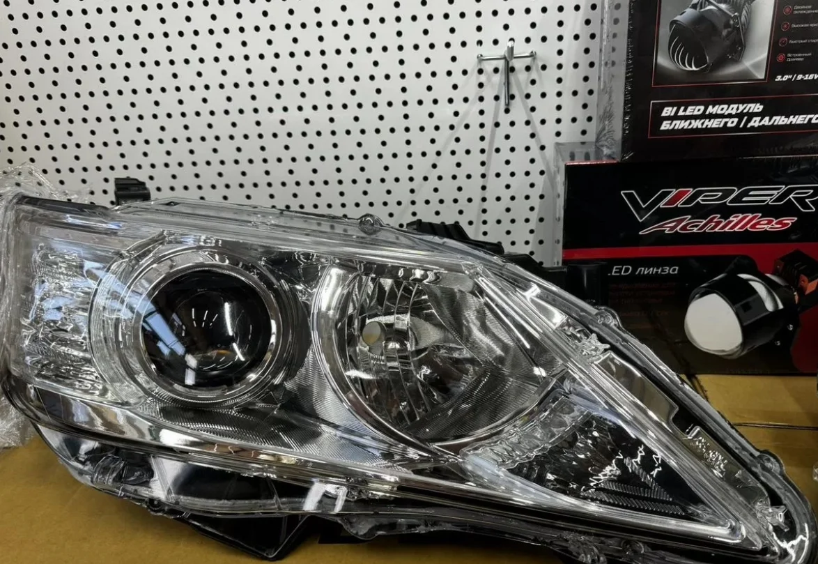 Фары Toyota Camry50 11-14г.в. Bi-led модулем - миниатюра 3