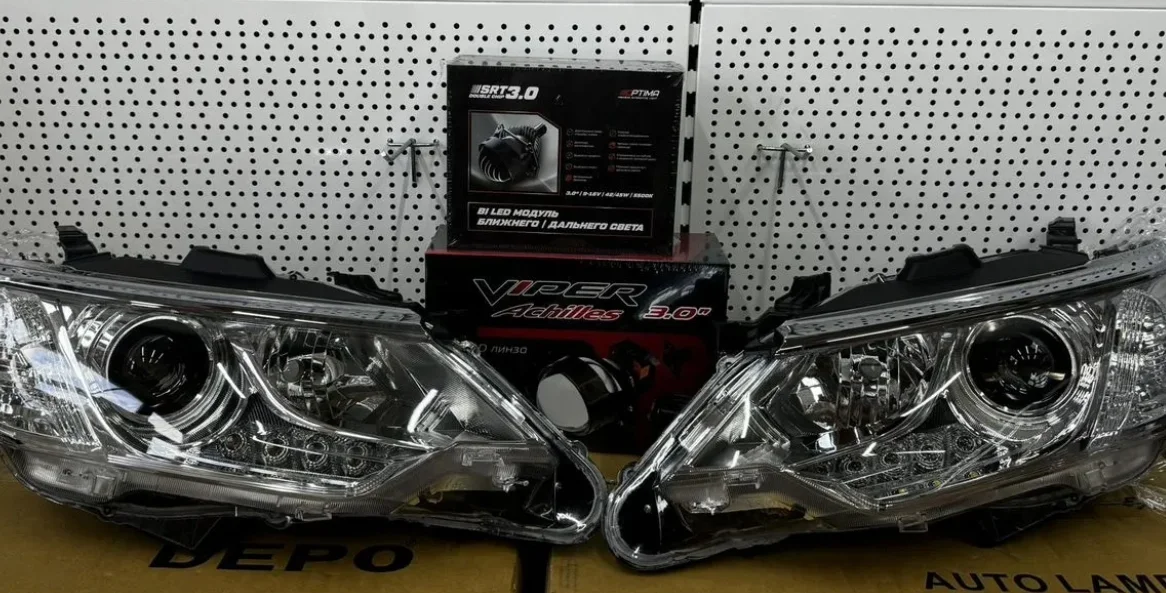 Фары Toyota Camry 55 14-17г.в. с Bi-led модулем - изображение 1