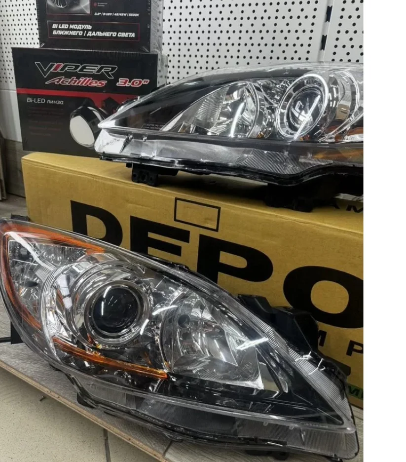 Фары Bi-led Mazda 3 09-14 г.в депо - миниатюра 5