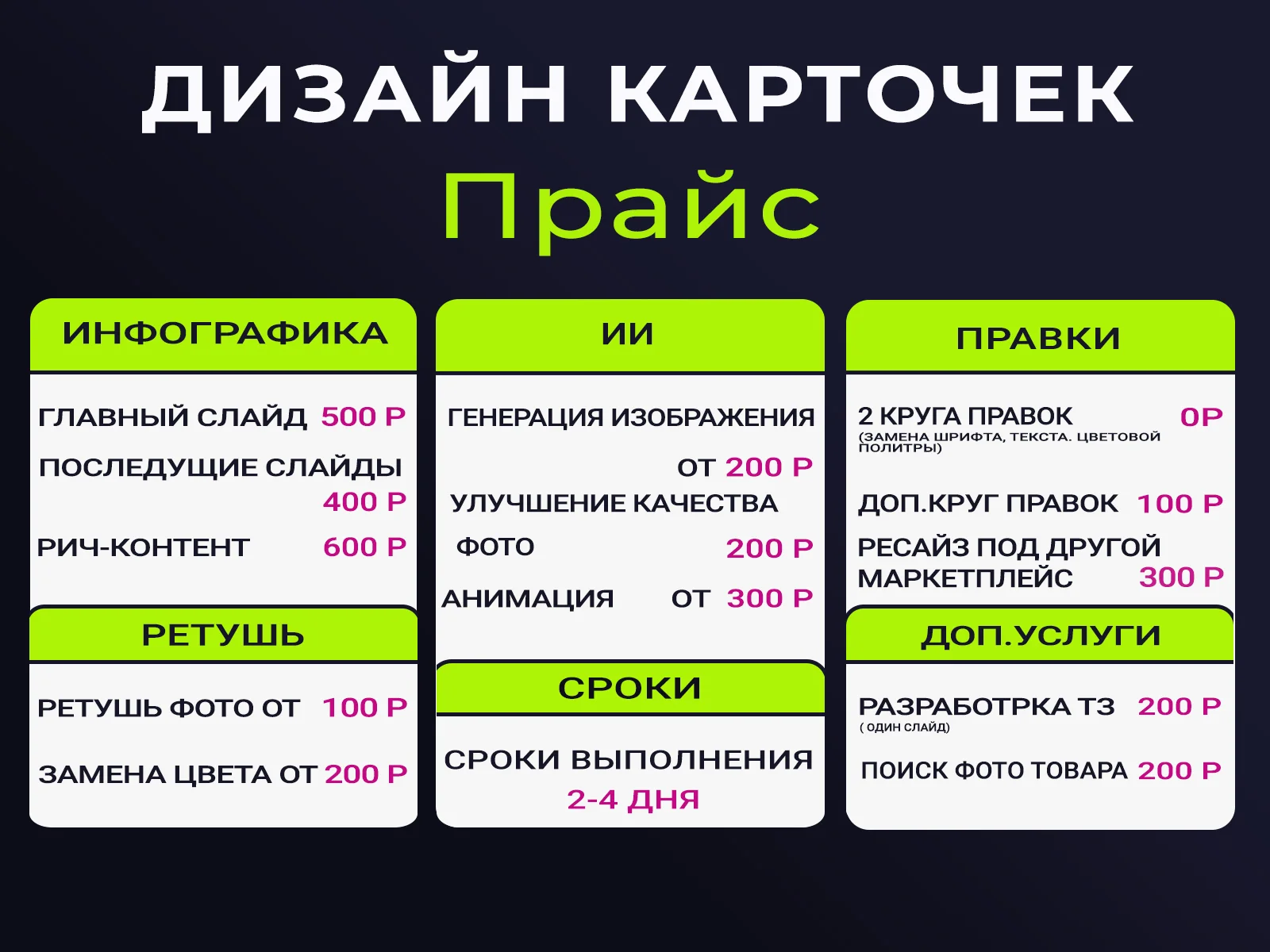 Дизайн карточек для маркетплейсов - миниатюра 3