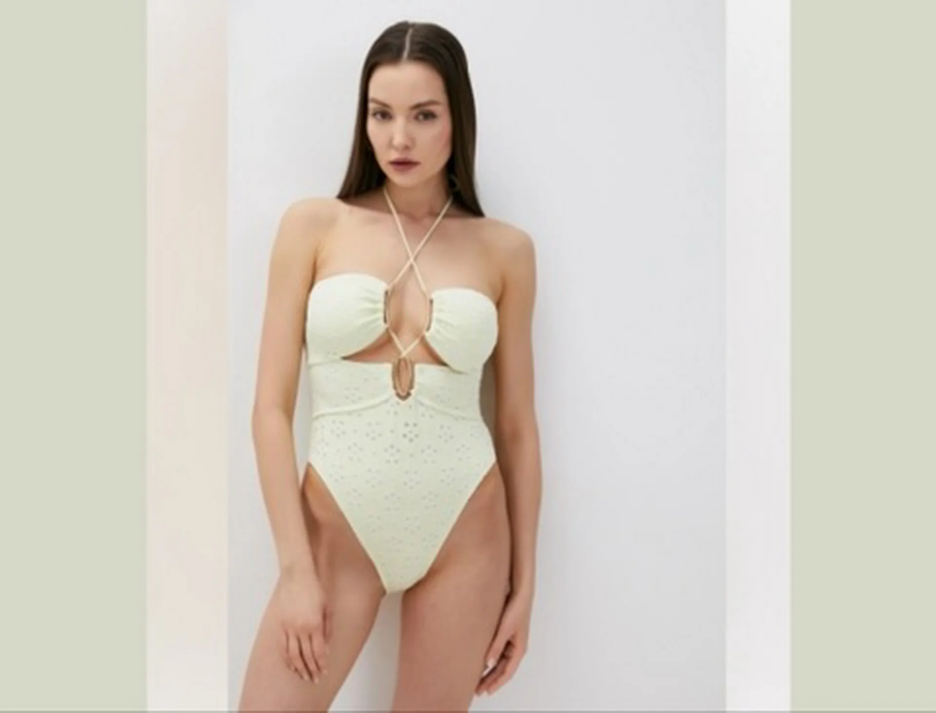 Женский купальник слитный River Island XS - изображение 1