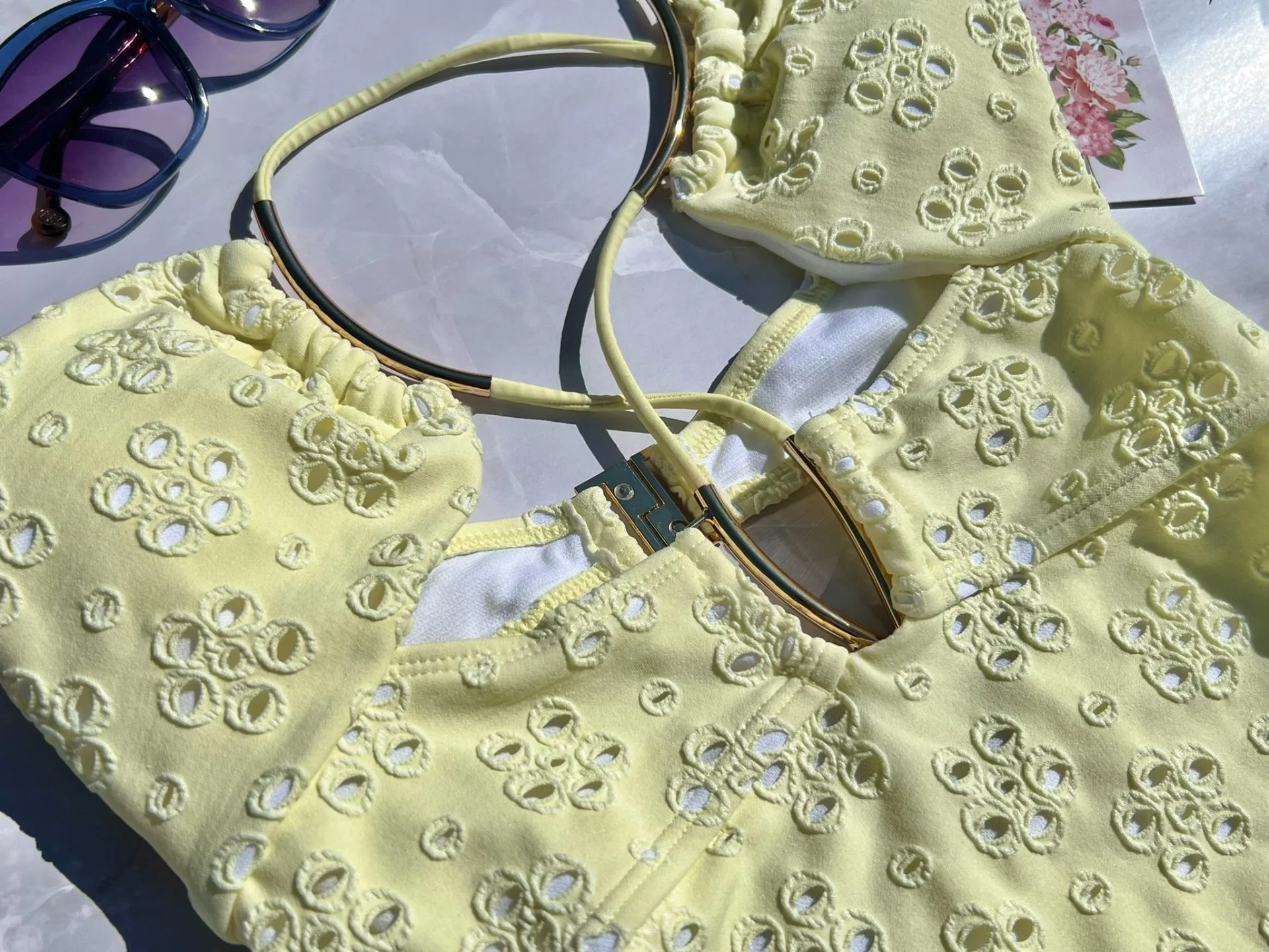 Женский купальник слитный River Island XS - миниатюра 4