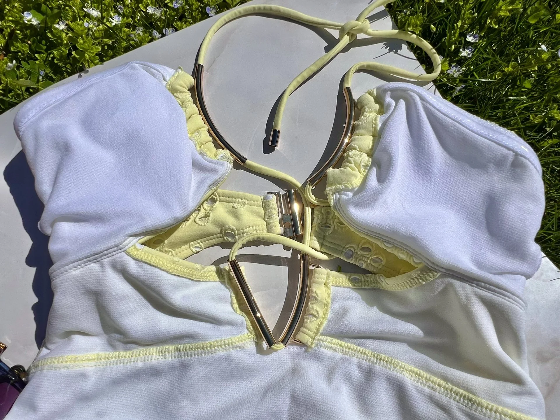 Женский купальник слитный River Island XS - миниатюра 8