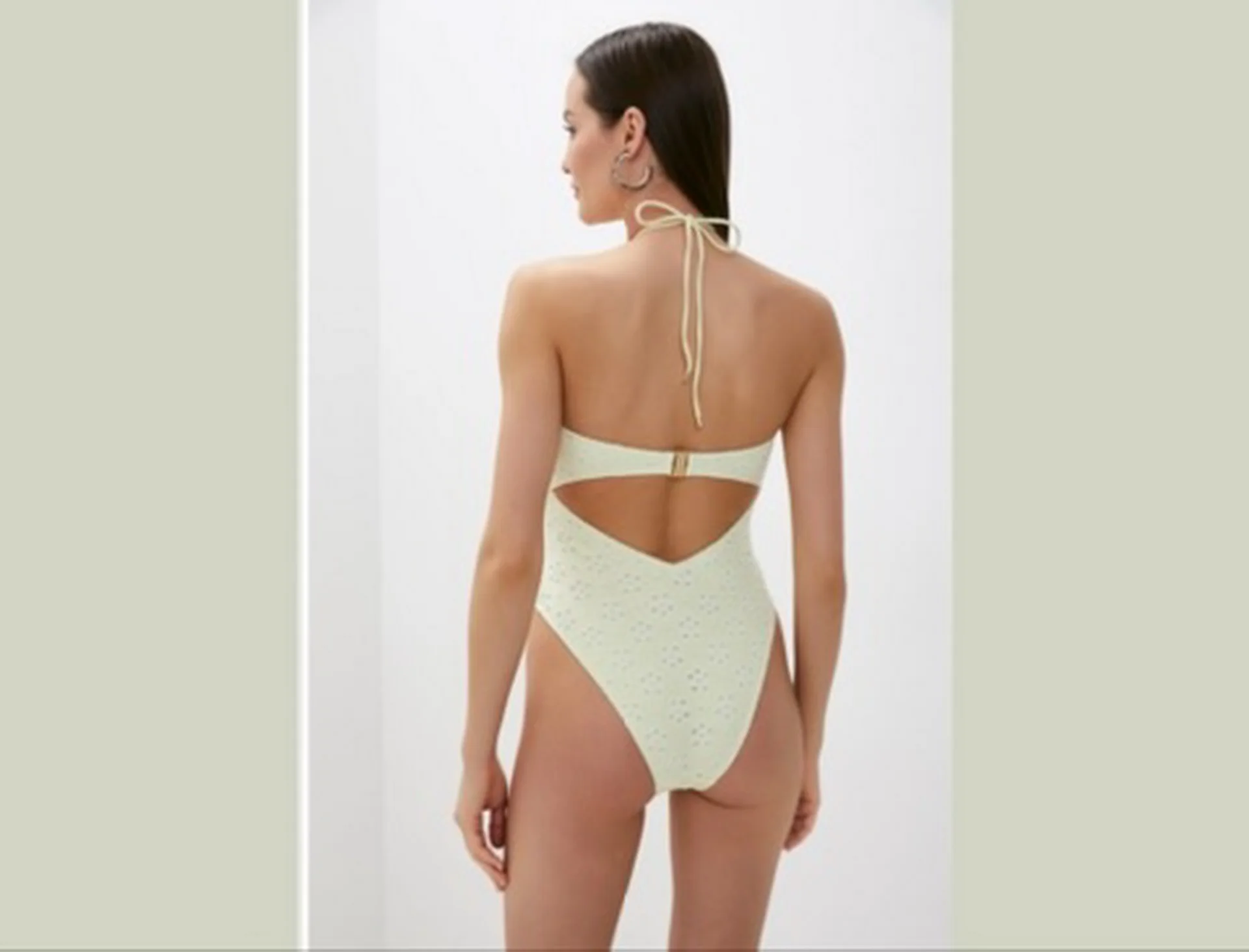 Женский купальник слитный River Island XS - миниатюра 10