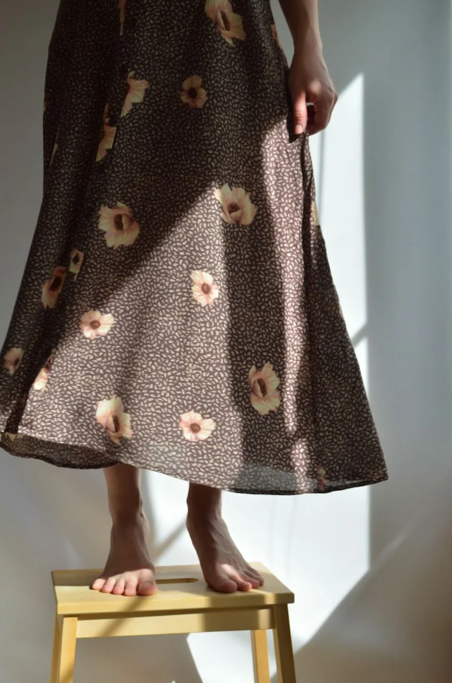 Чудесное винтажное платье - миниатюра 3