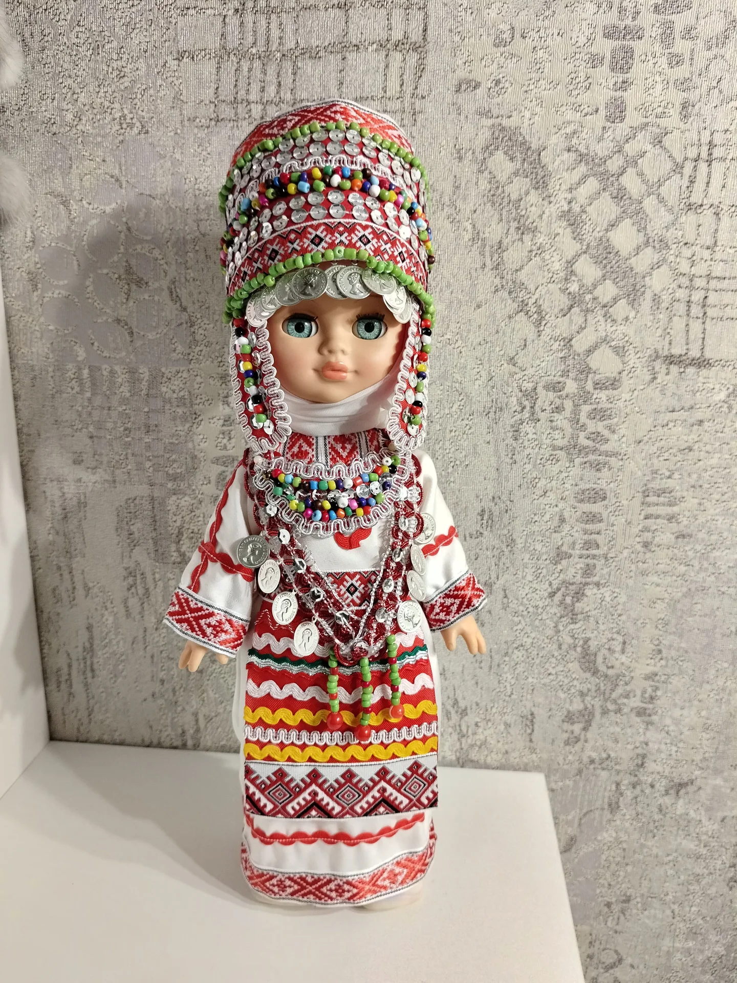 Куклы в чувашском и удмуртском костюмах - миниатюра 5