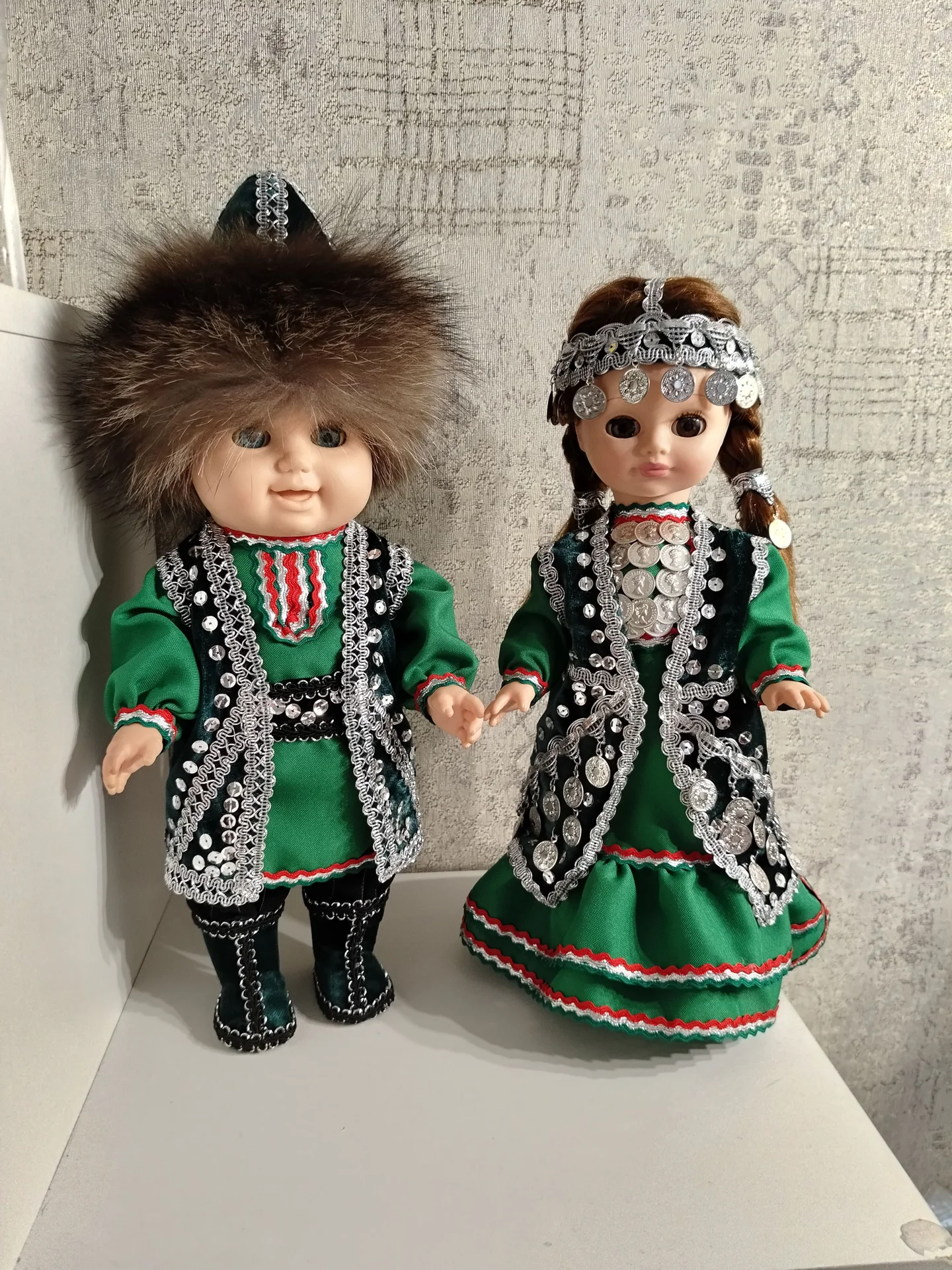 Куклы весна в башкирских костюмах - миниатюра 2