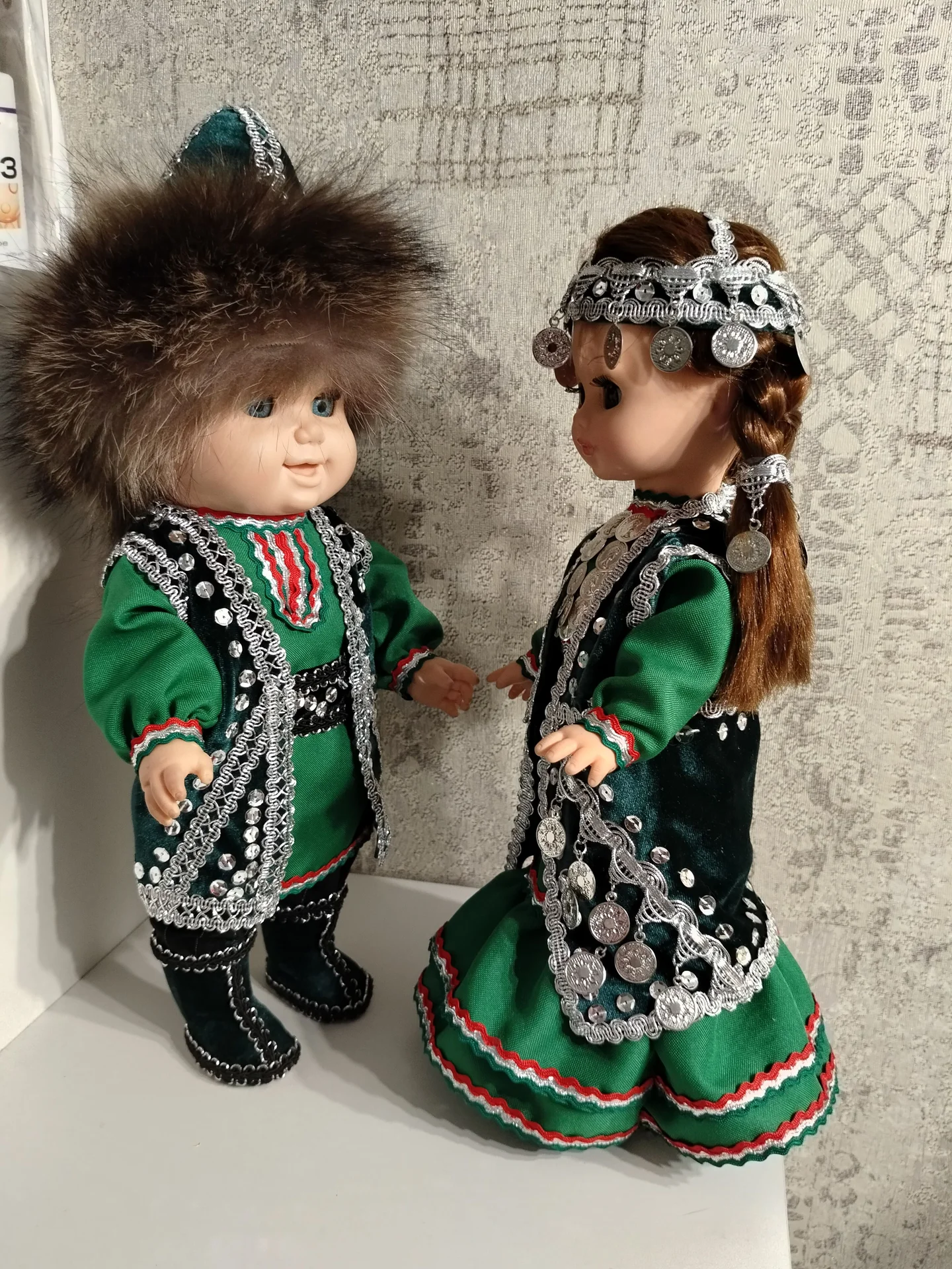 Куклы весна в башкирских костюмах - миниатюра 3