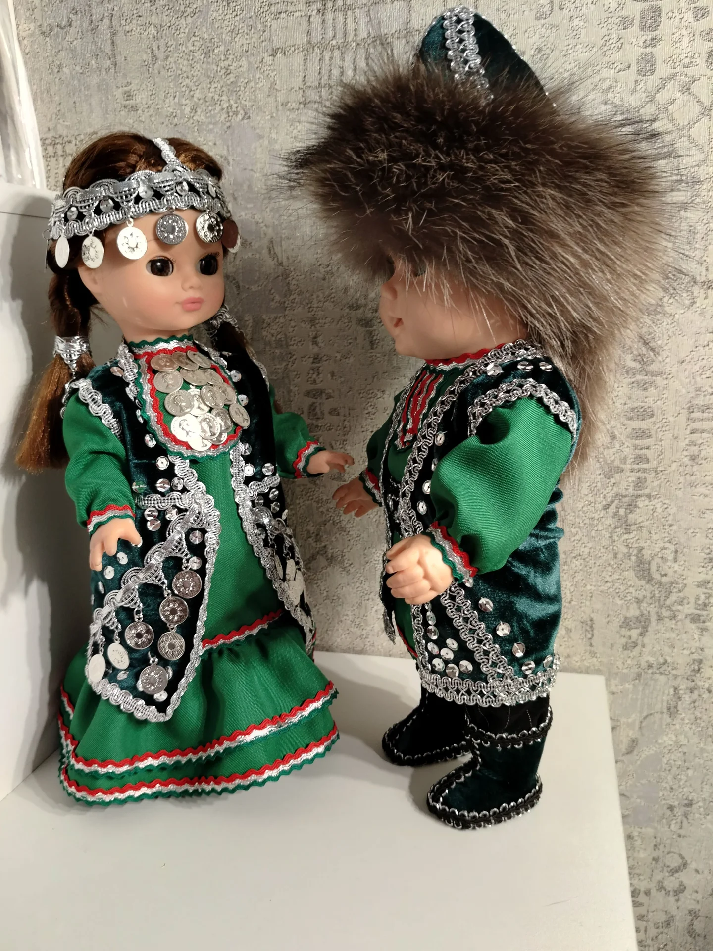 Куклы весна в башкирских костюмах - миниатюра 4