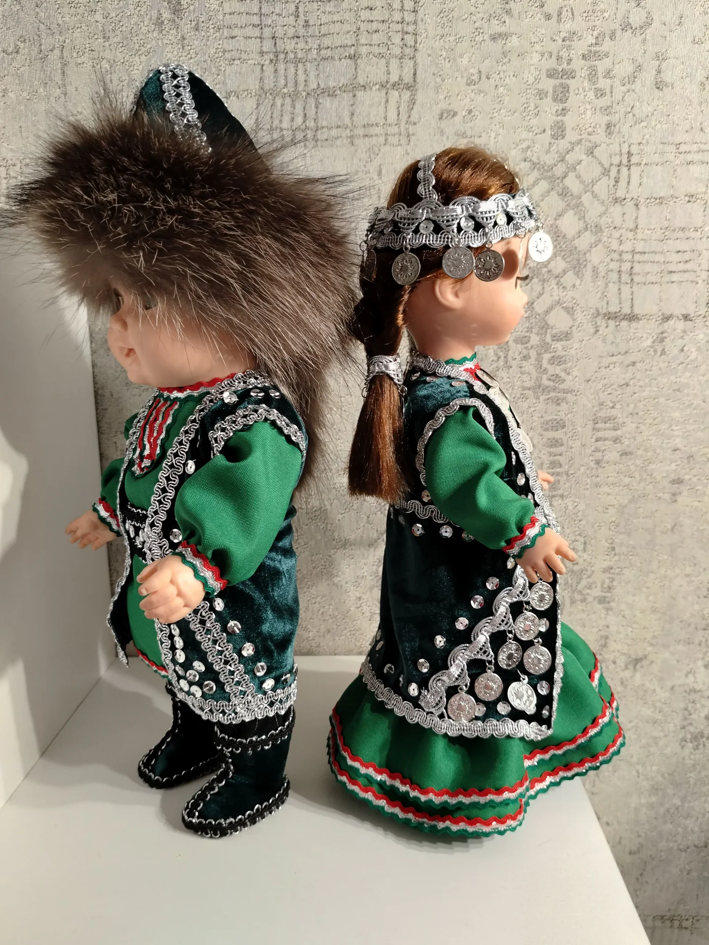 Куклы весна в башкирских костюмах - миниатюра 5