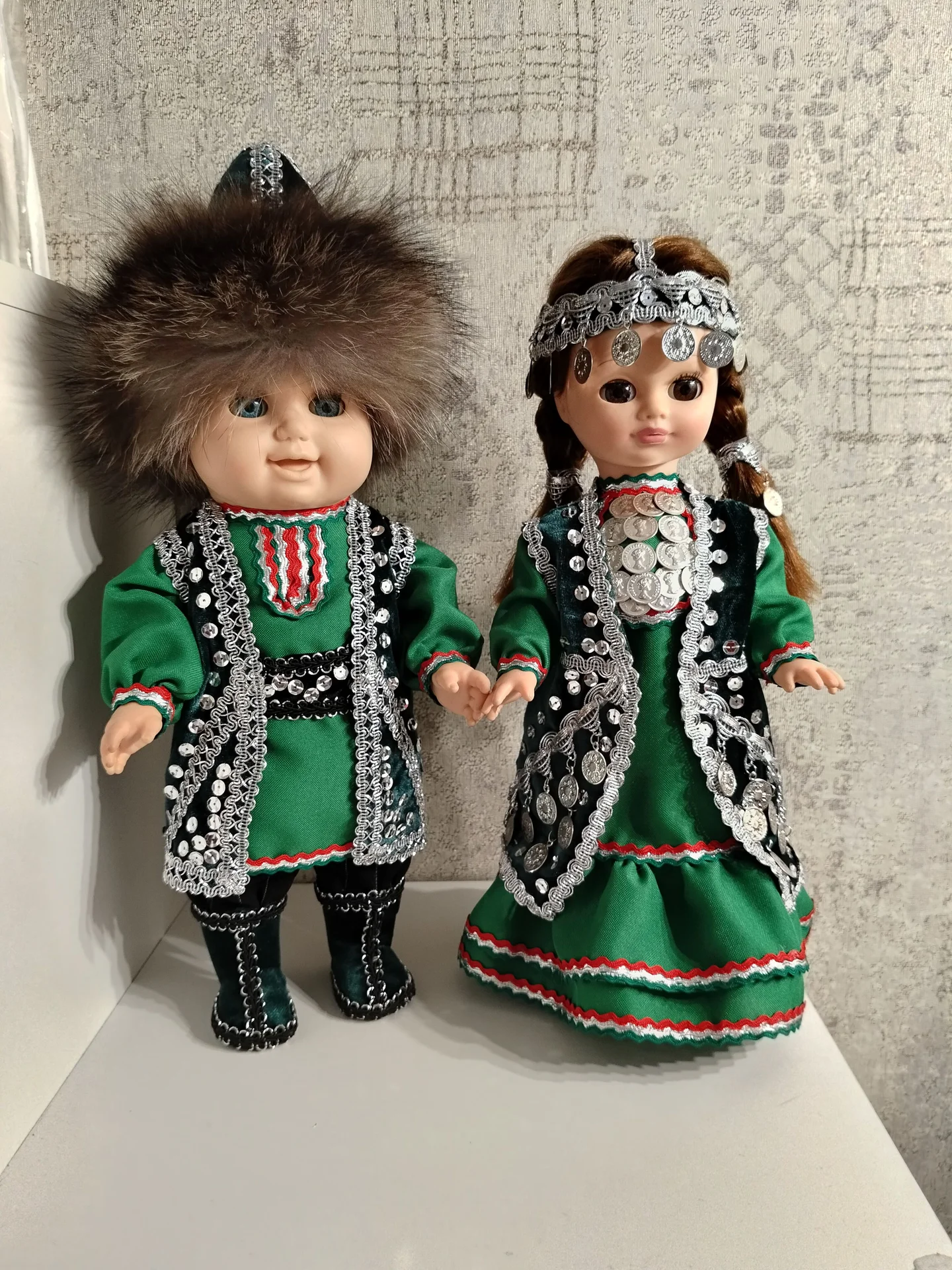 Куклы весна в башкирских костюмах - миниатюра 7