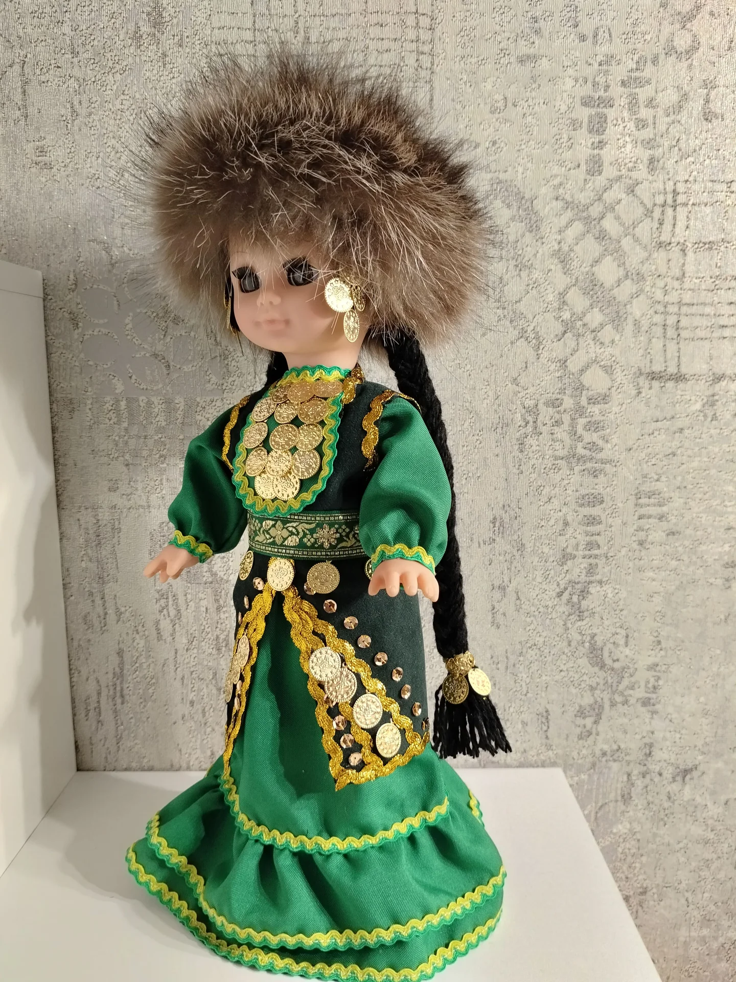 Кукла весна в башкирском национальном костюме - миниатюра 3