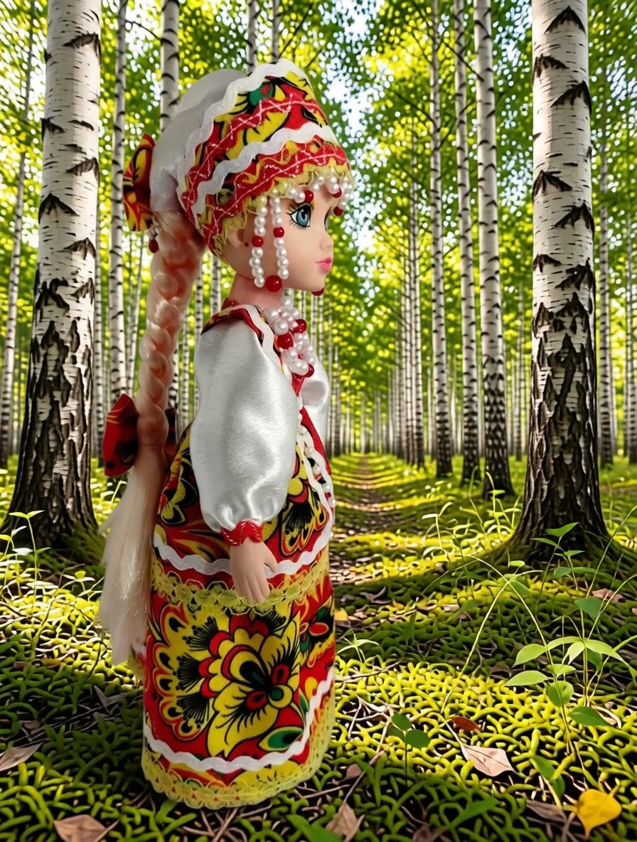 Кукла в русском народном костюме - миниатюра 2