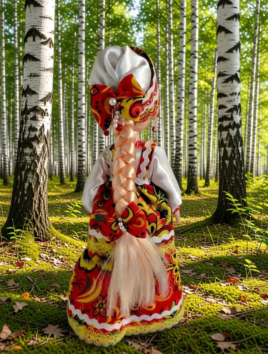 Кукла в русском народном костюме - миниатюра 4