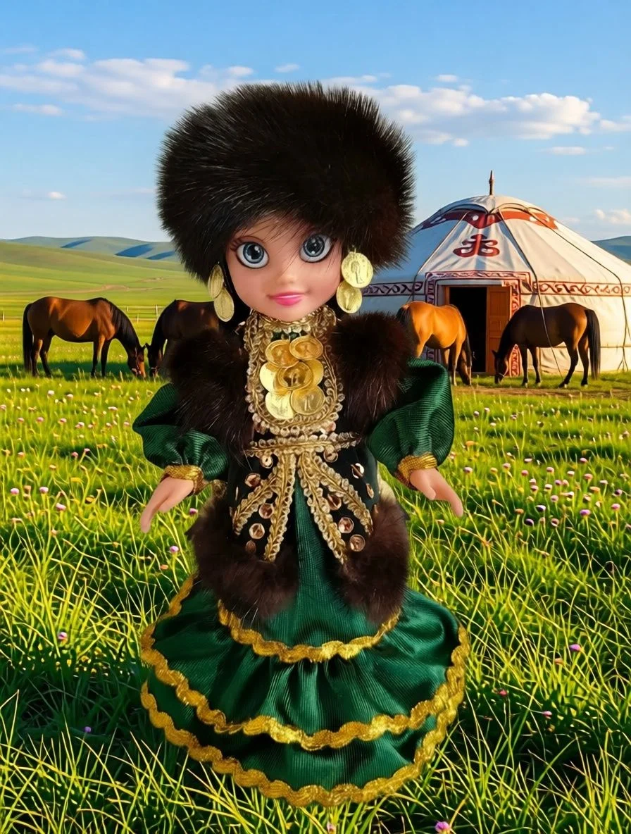 Кукла в башкирском национальном костюме - изображение 1