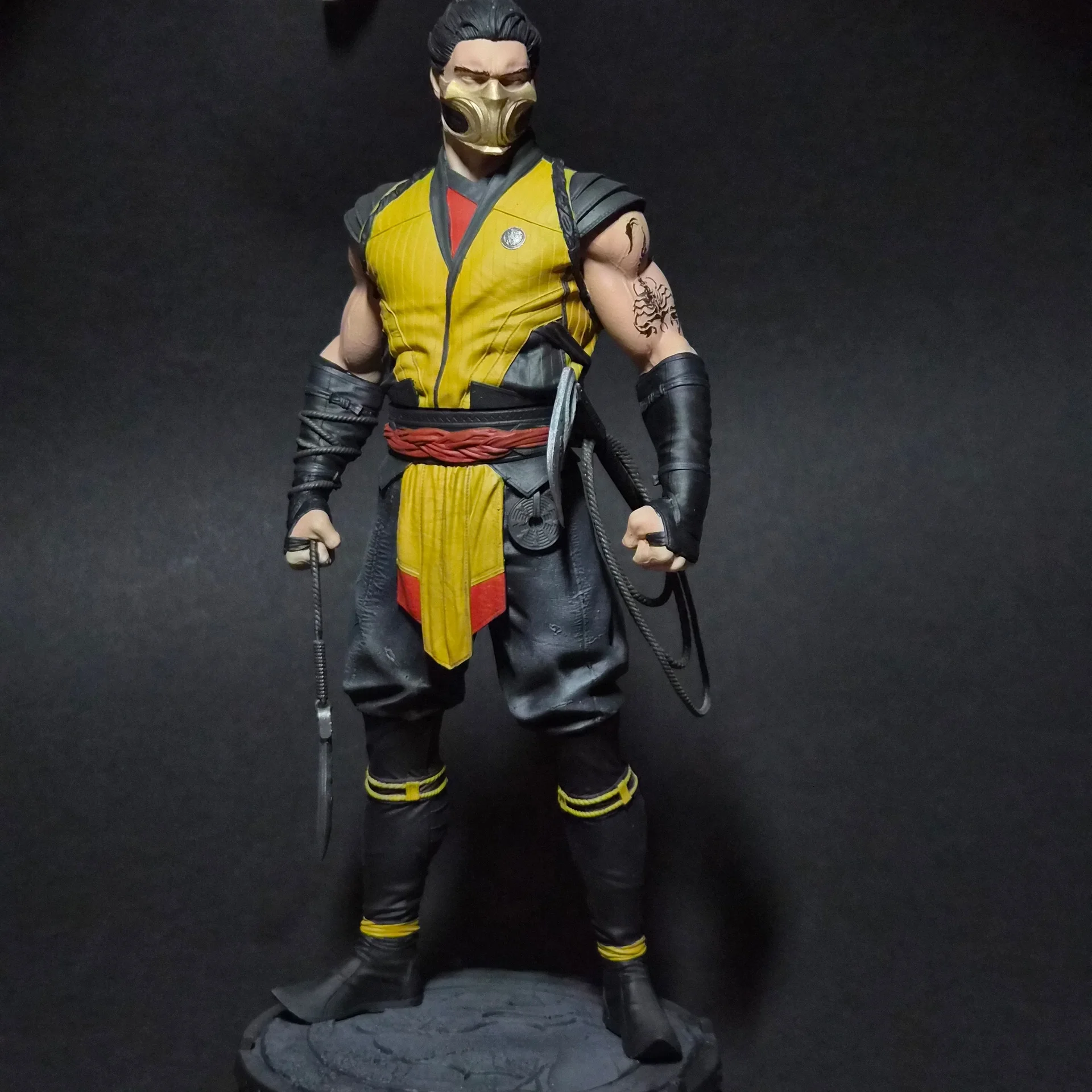 Коллекционная фигурка Скорпион Mortal Kombat - миниатюра 7