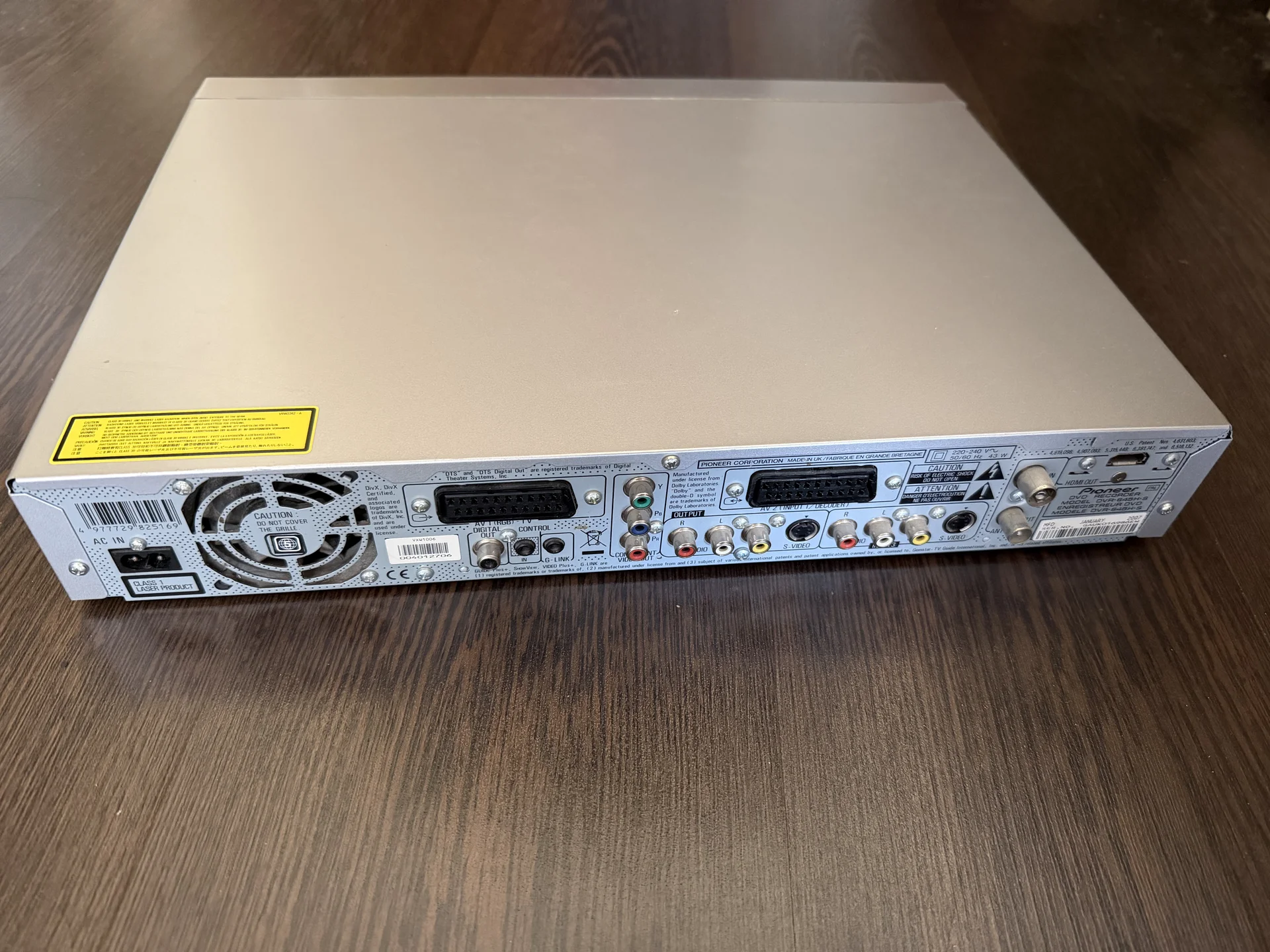 DVR Recorder Pioneer DVR-645H - миниатюра 3