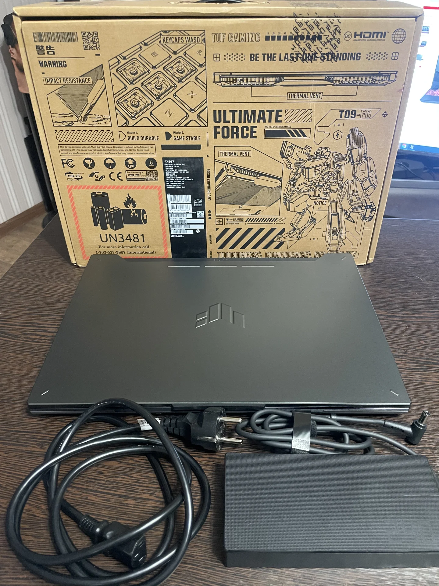 Ноутбук на RTX 4070 Asus TUF Gaming F15 - миниатюра 5