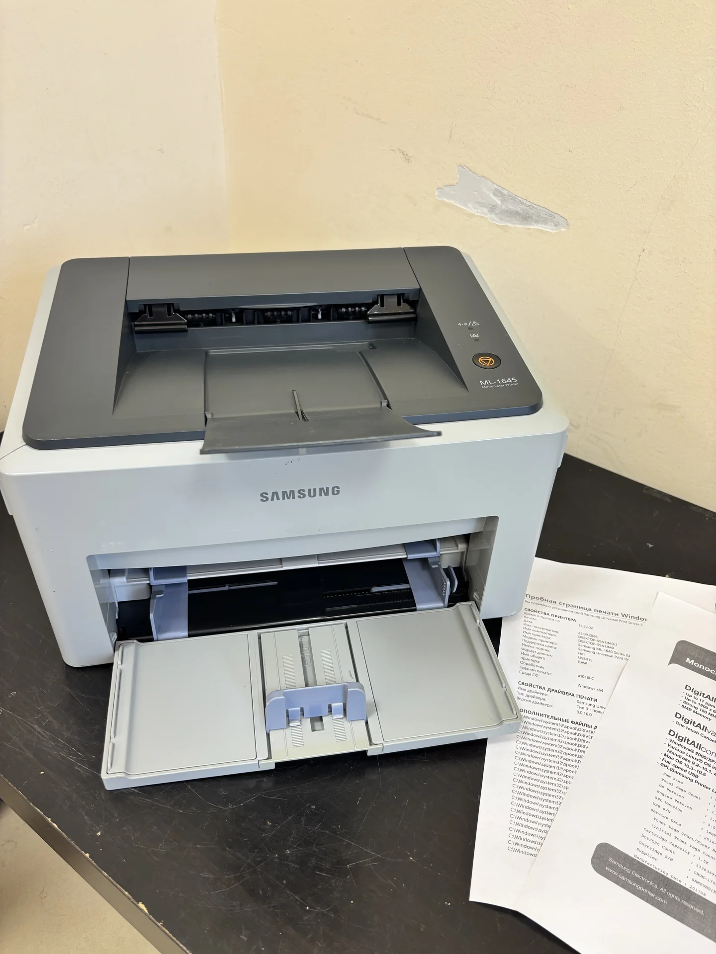 Принтер Samsung ML-1645 пробег 12000 - миниатюра 2