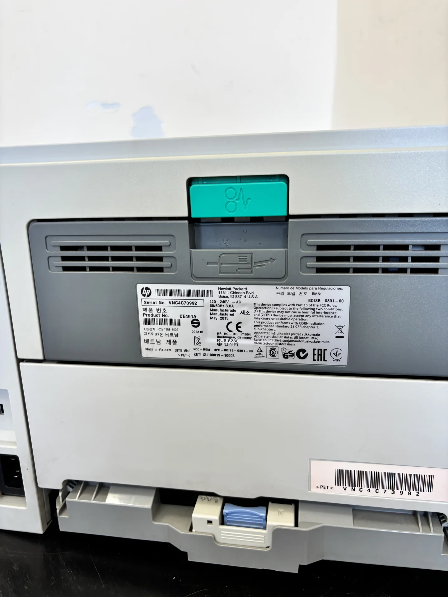 HP LaserJet P2035 пробег 11700 страниц - миниатюра 8