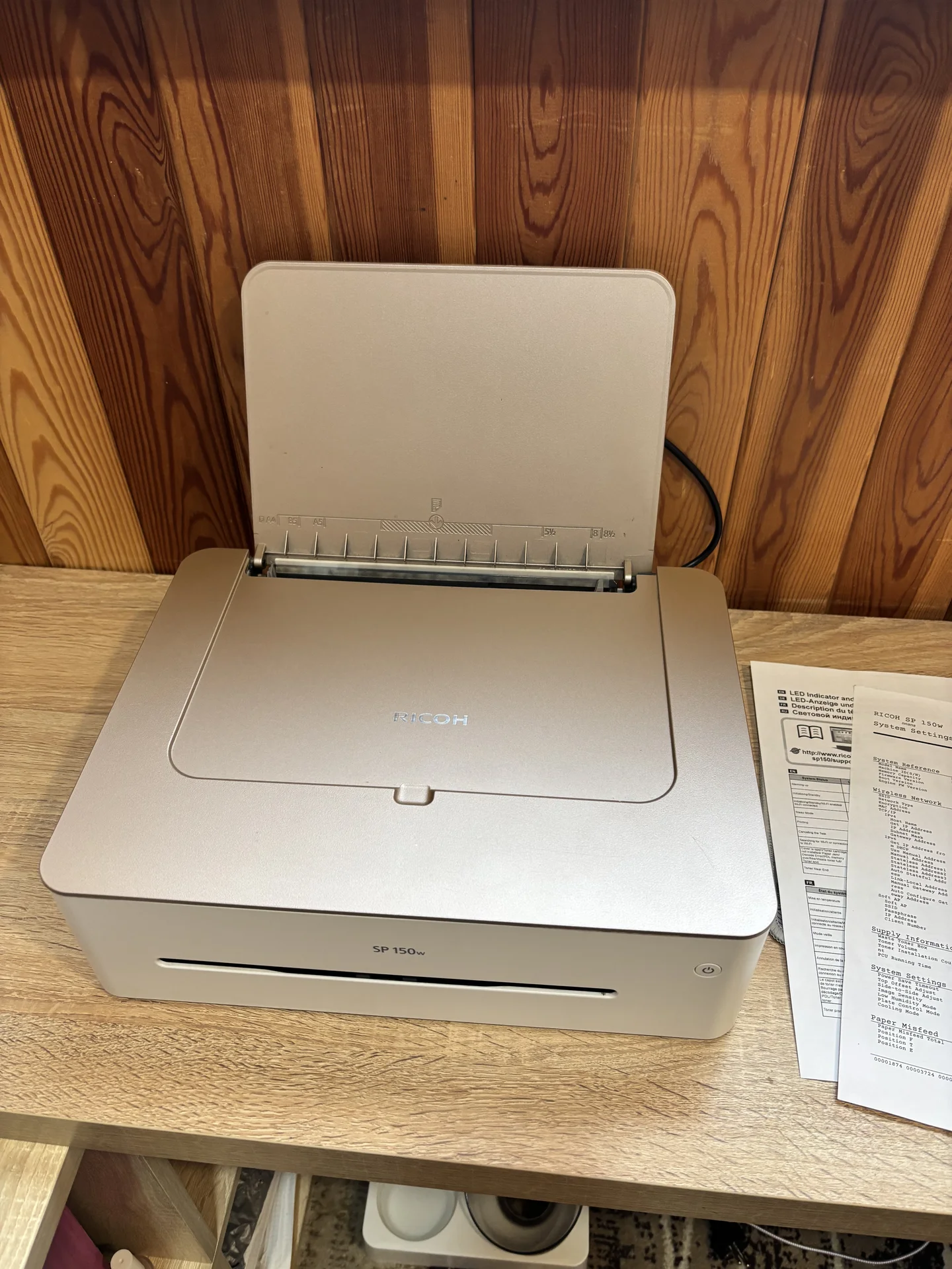 Ricoh Aficio SP 150w Wi-Fi Champagne - изображение 1
