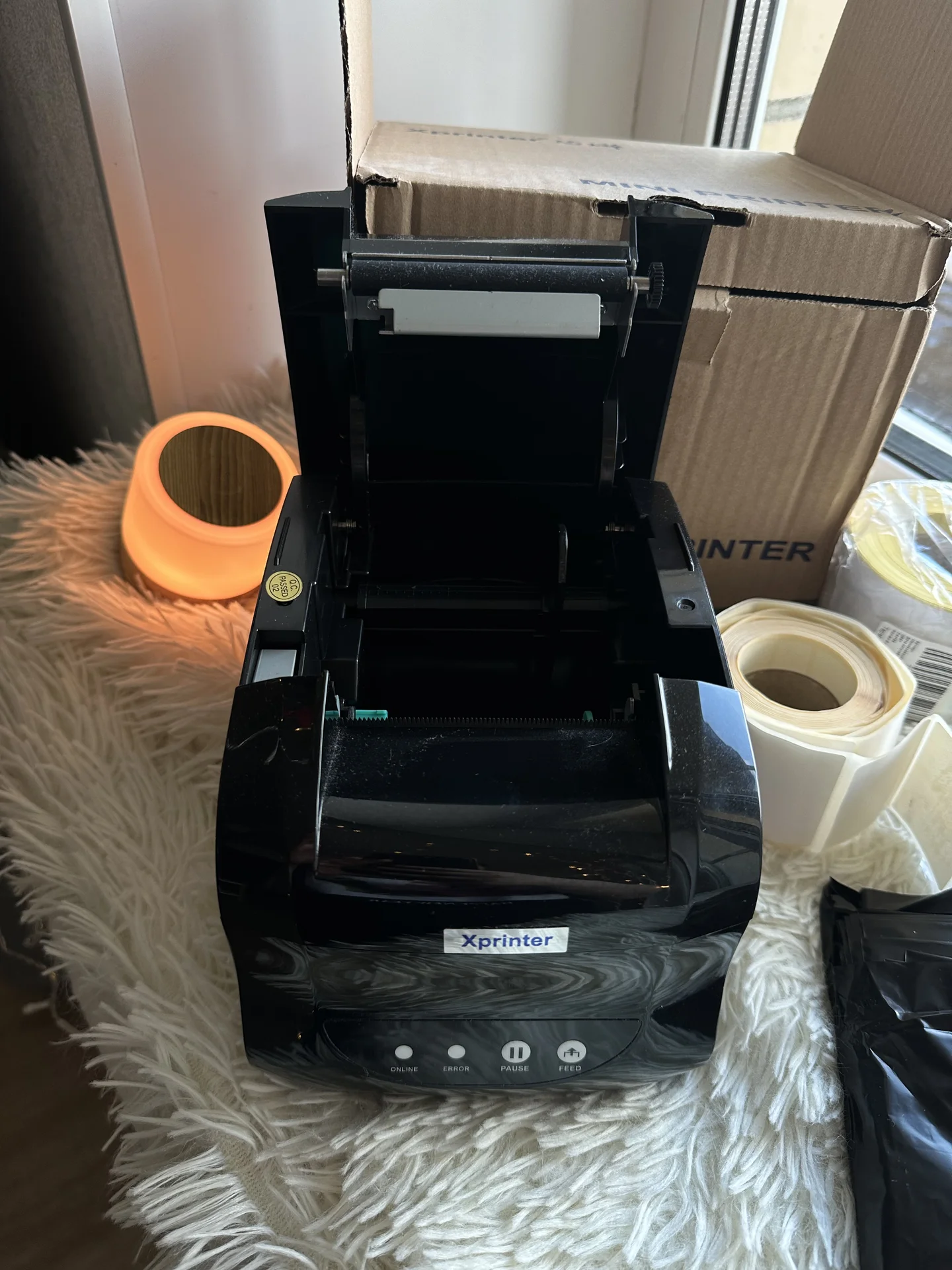 Термопринтер этикеток Xprinter XP-365B - миниатюра 3