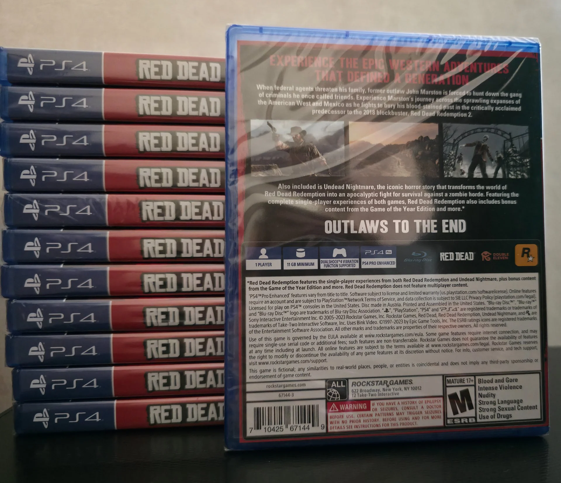 Red Dead Redemption 1 PS4 PS5 Диск - миниатюра 2