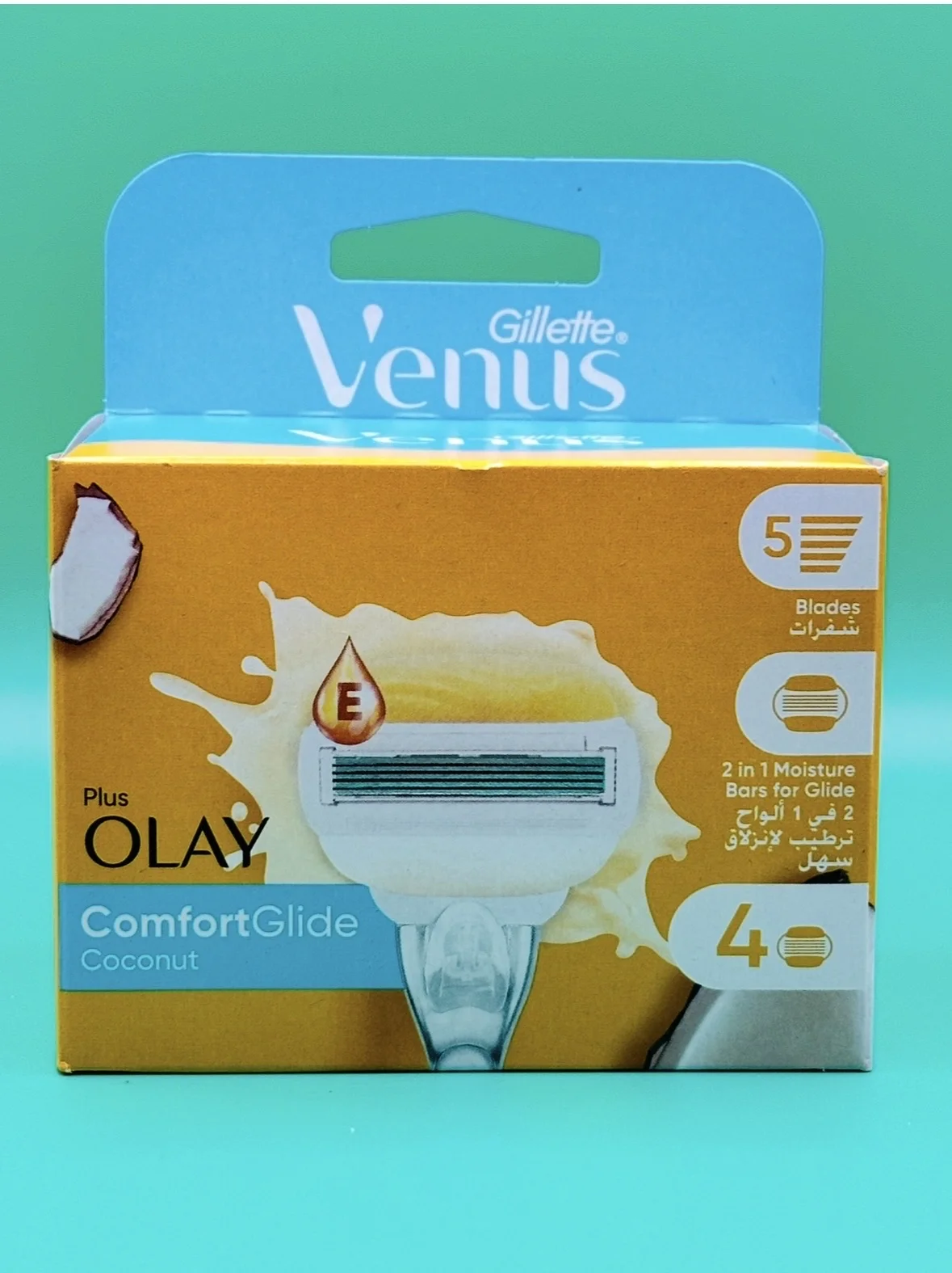Кассеты Venus Plus Coconut olay (4 шт) Польша - изображение 1