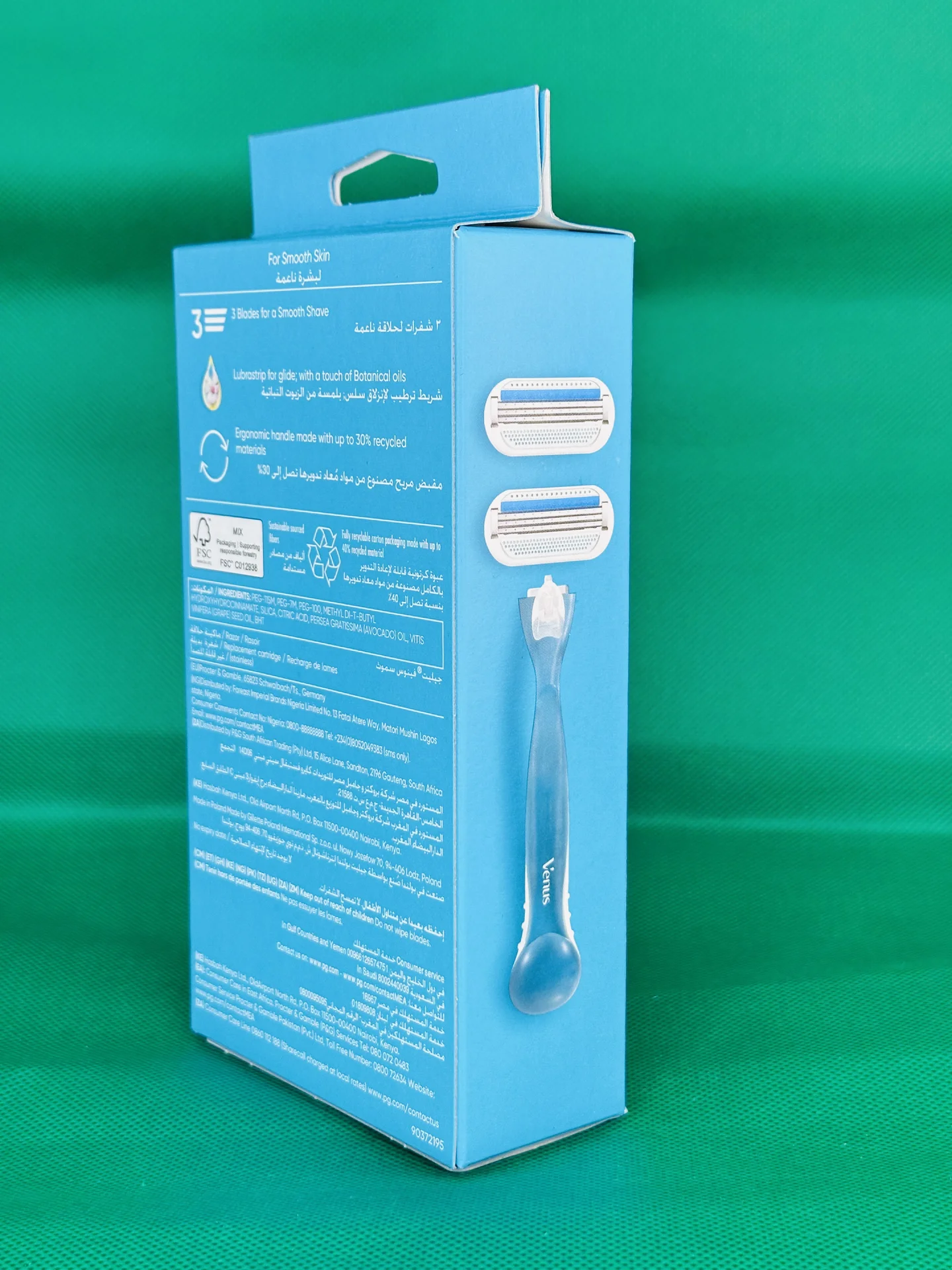 Станок Venus Smooth + 2 кассеты Польша - миниатюра 3