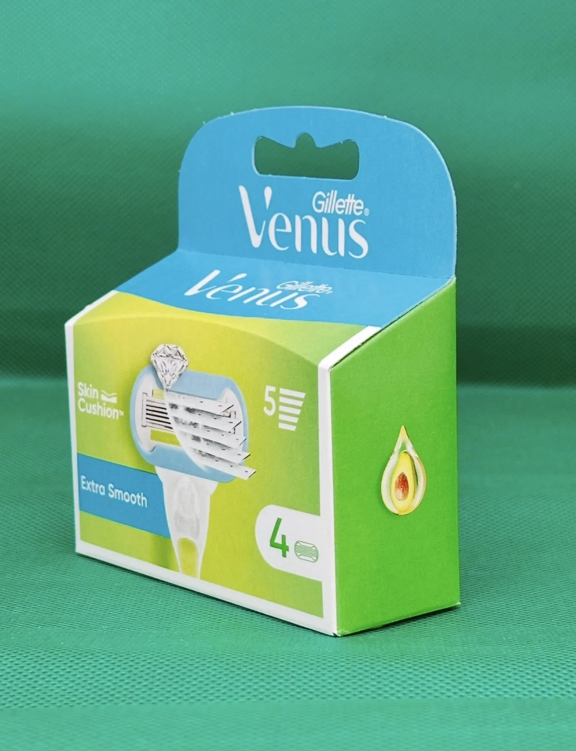Кассеты Gillette Venus Extra Smooth (4кассеты) - миниатюра 3
