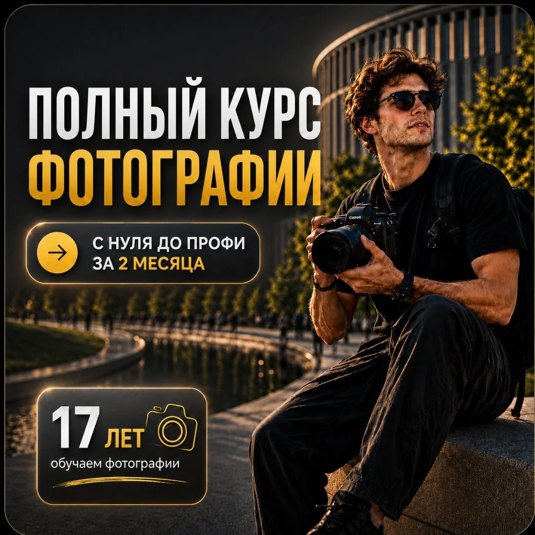 Полный курс фотографии с нуля Краснодар - изображение 1