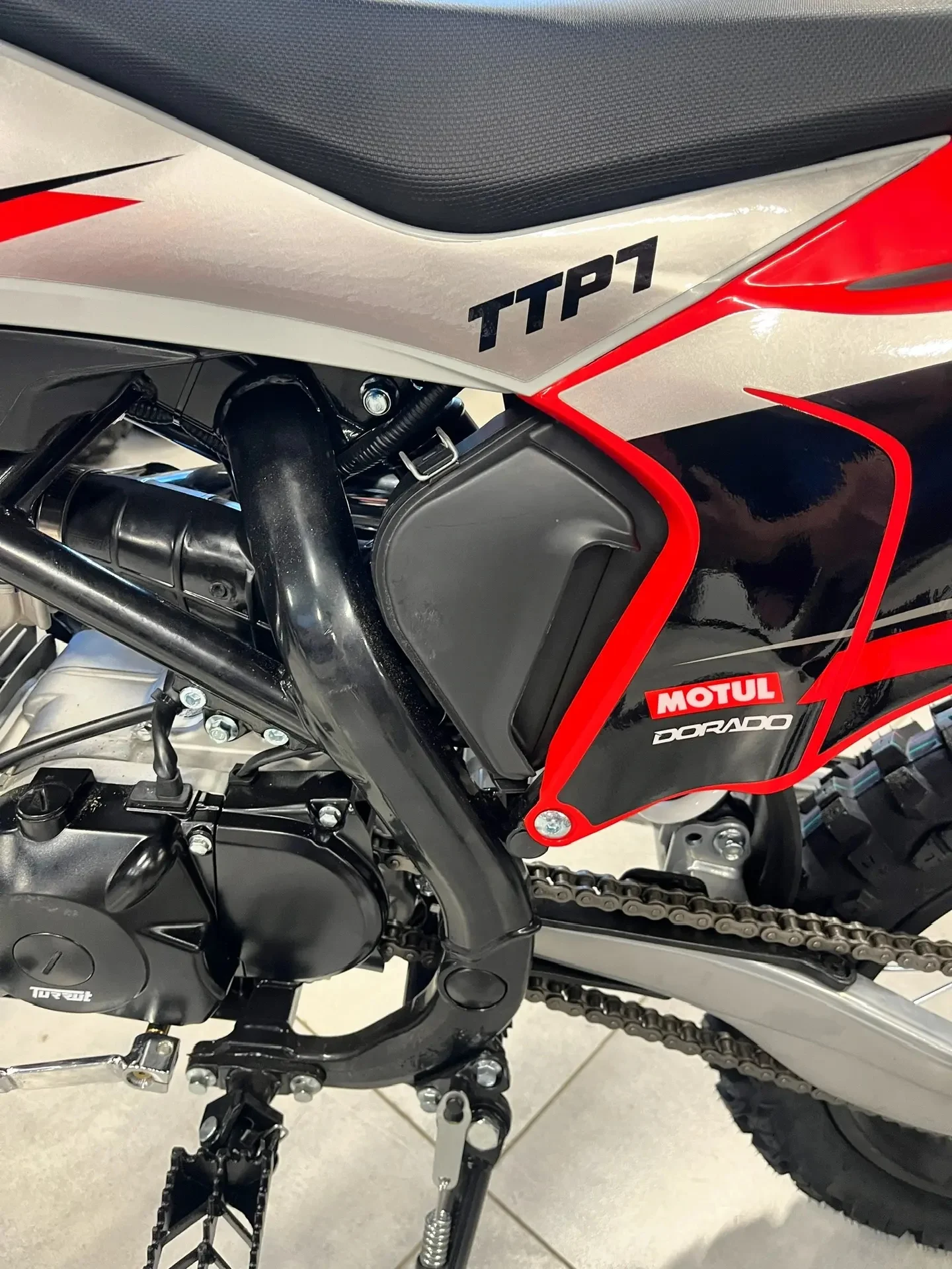 Питбайк TURRUT TBRU12-01 BT140 - миниатюра 6