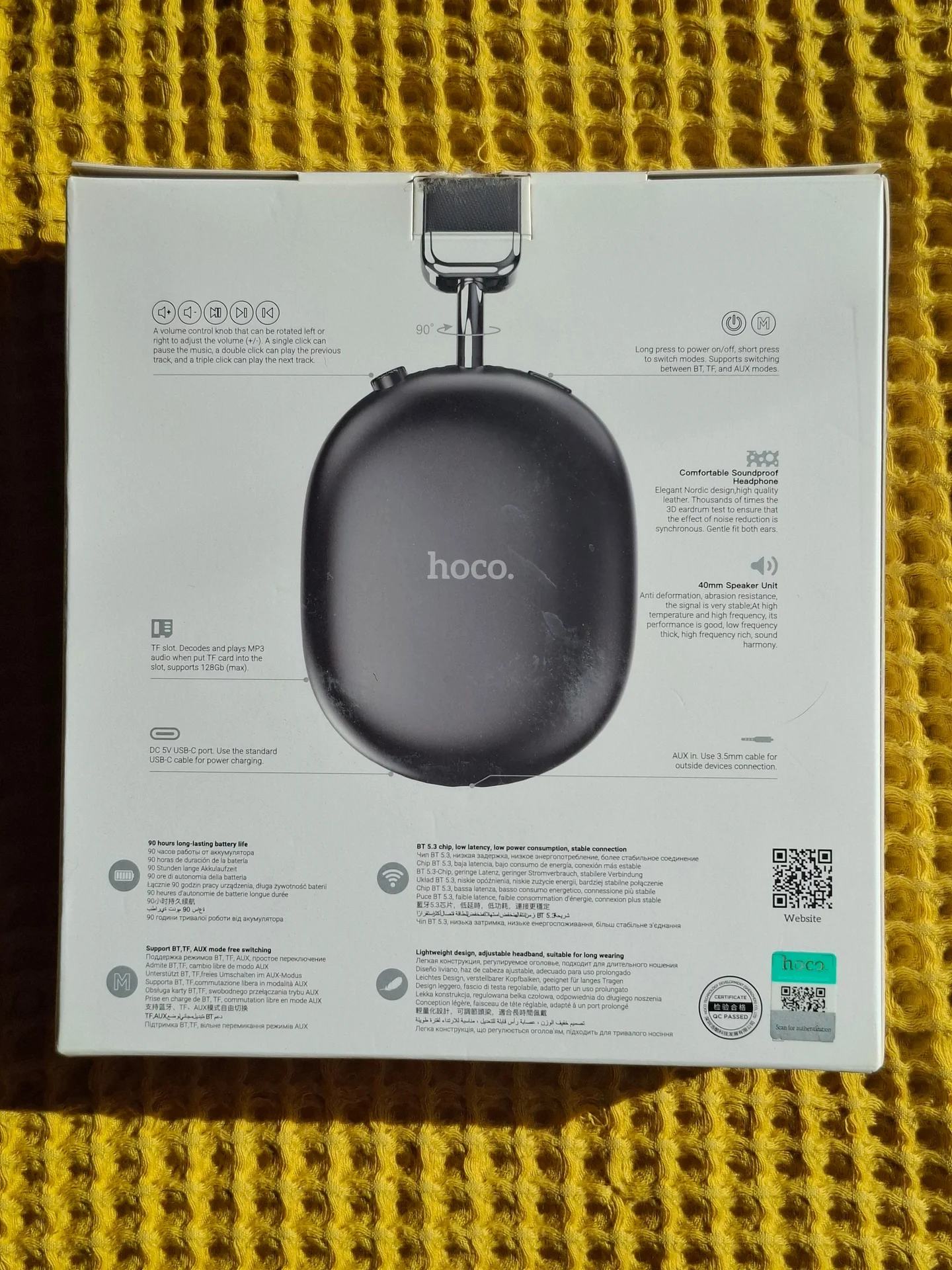 наушники Hoco W35 Max - миниатюра 2