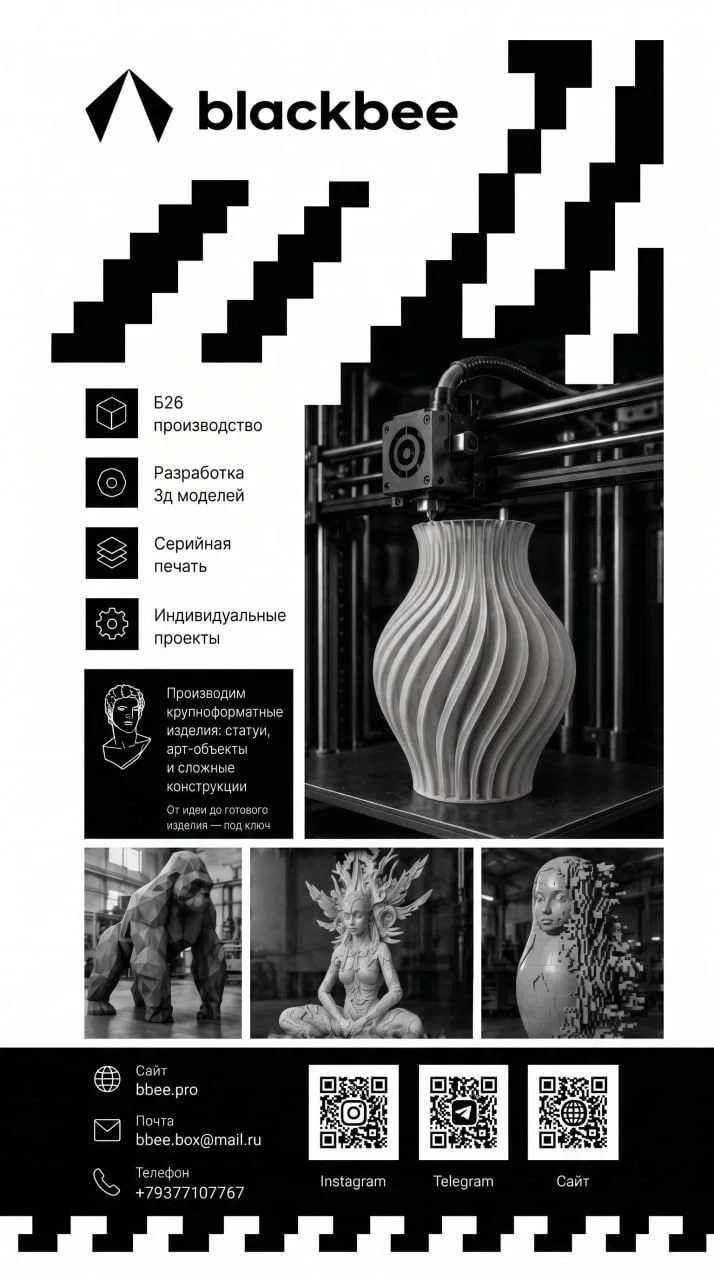 Изготовление деталей по заказу на 3d принтерах - миниатюра 3