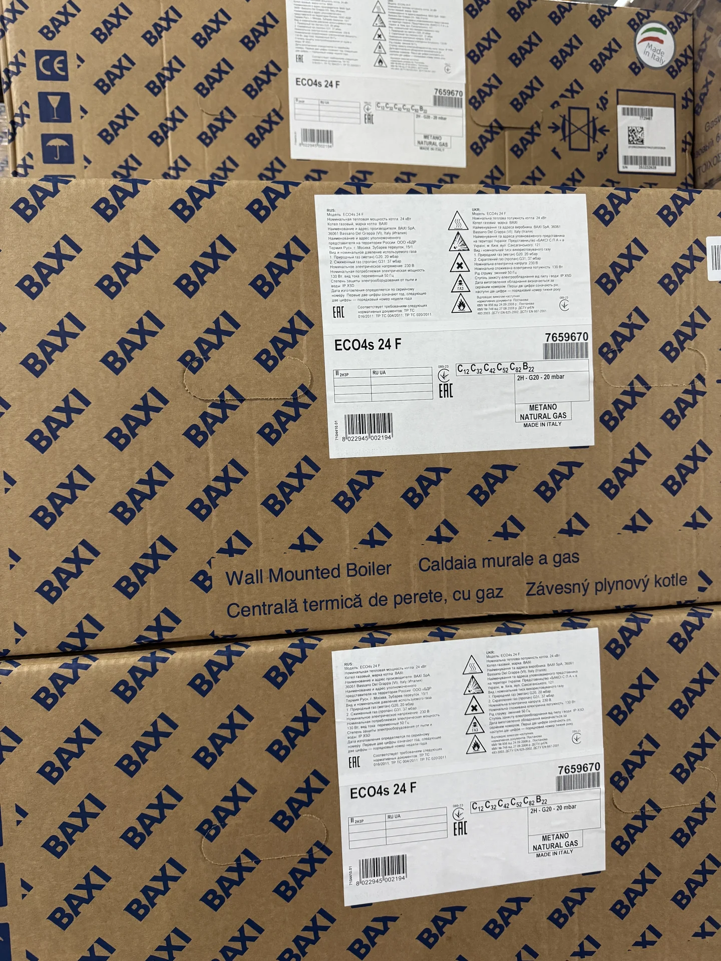Котел газовый Baxi ECO 4S - миниатюра 3