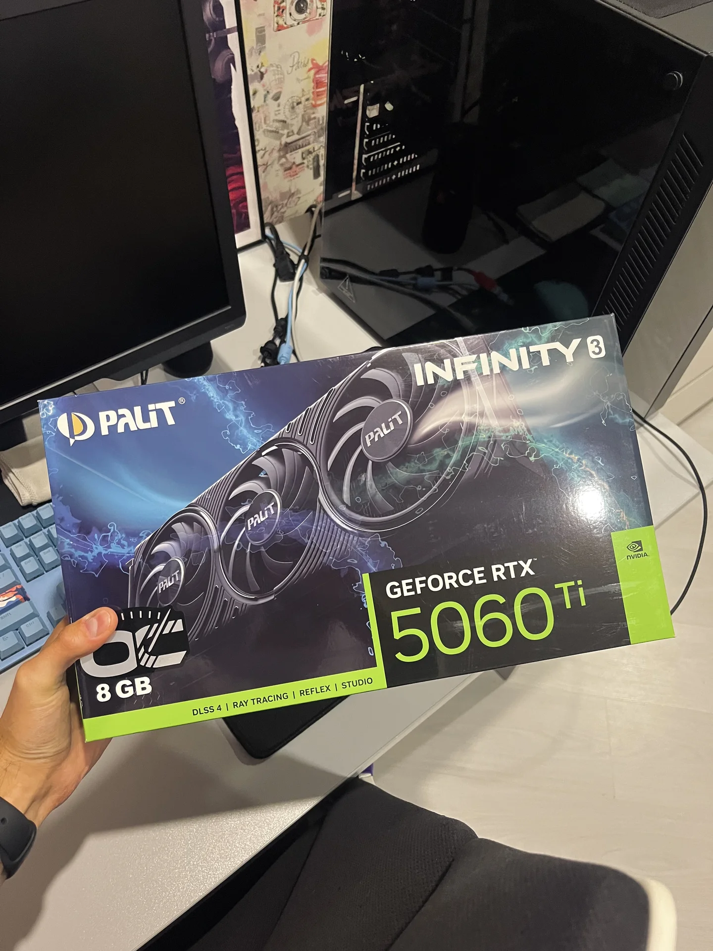 Palit GeForce RTX 5060ti Infinity 3 OC 8gb - изображение 1