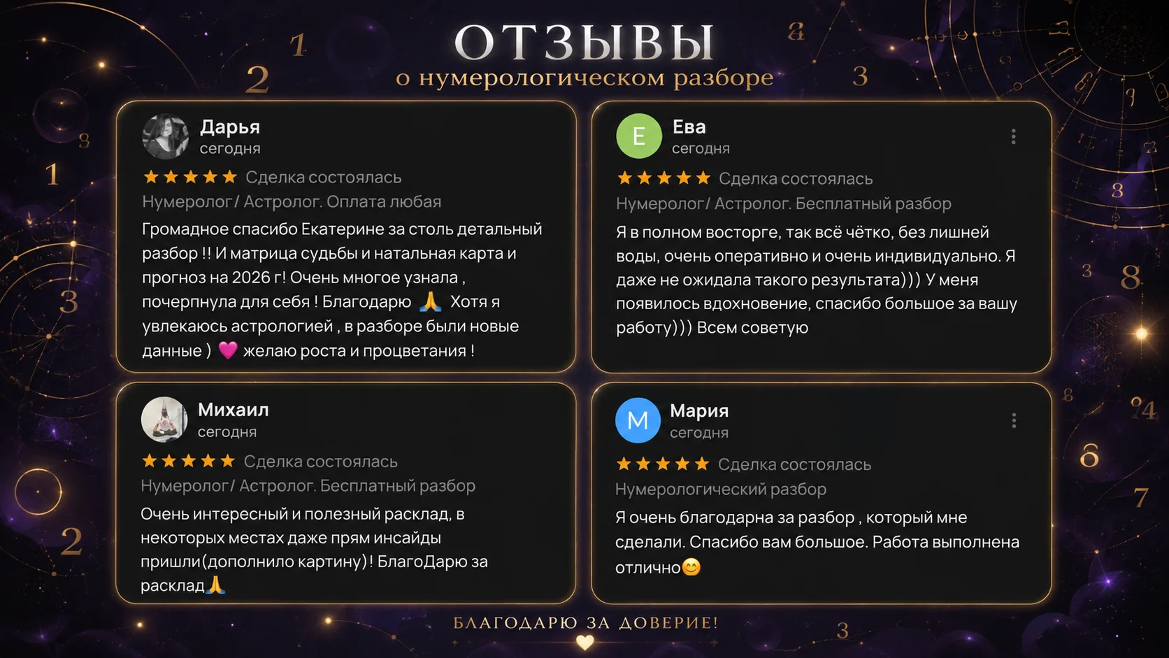 Совместимость по цифрам. Оплата любая - миниатюра 2
