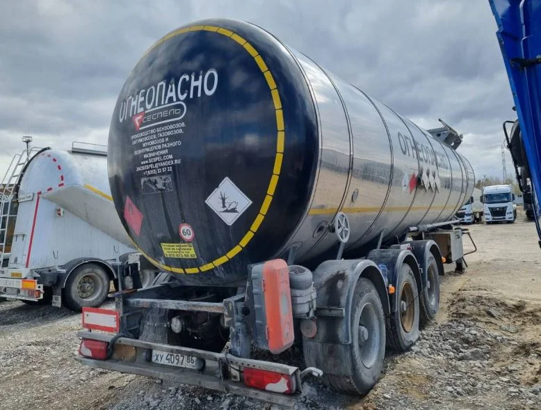 Полуприцеп-цистерна СЕСПЕЛЬ SF3B, 2019г.в., (VIN): X8ASF3B38K0000887 - миниатюра 3